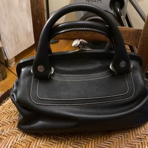 Celine Boogie black leather handbag